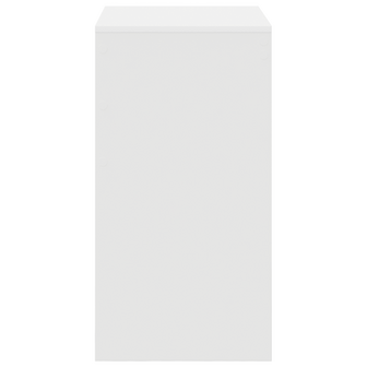 Minimalistisch Schrijfbureau Wit Spaanplaat 60 x 40 x 76 cm 2