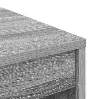 Bureau Grijs Sonoma 60x40x76 cm Geengineerd Hout 5