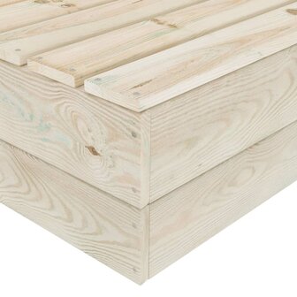 Middenbank sectioneel pallet ge&iuml;mpregneerd vurenhout 5