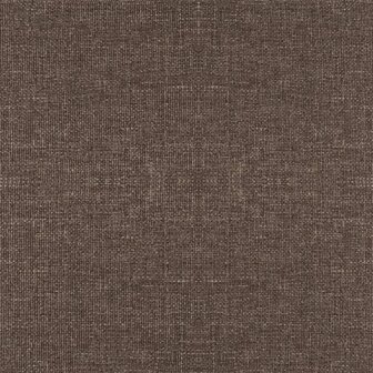 Kruk met houten poten stof taupe 4
