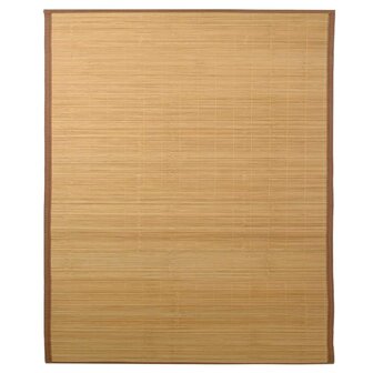 Tapijt 160x230 cm bamboe bruin 2