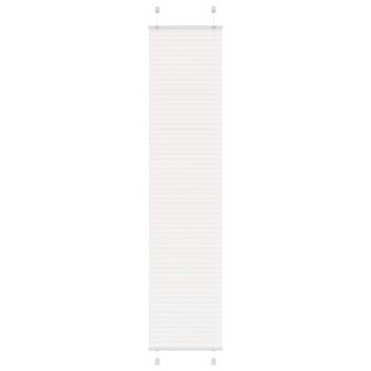 Pliss&eacute; rolgordijn 45x200 cm stofbreedte 44,4 cm polyester wit 1
