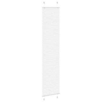 Pliss&eacute; rolgordijn 45x200 cm stofbreedte 44,4 cm polyester wit 3
