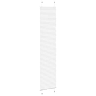 Pliss&eacute; rolgordijn 45x200 cm stofbreedte 44,4 cm polyester wit 4