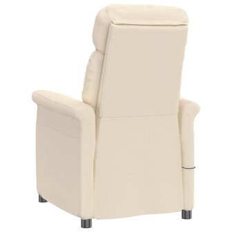 Massagestoel microvezelstof beige 5