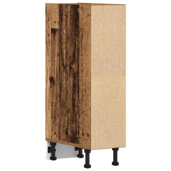 Onderkast 20x44,5x81,5 cm bewerkt hout oud houtkleurig 6