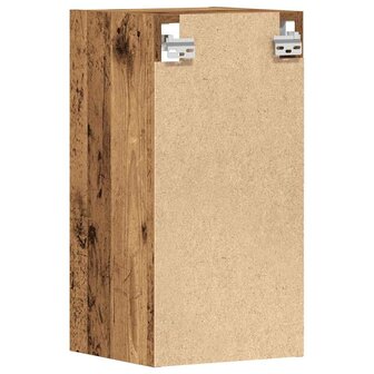 Hangkast Riga 30x29,5x60 cm bewerkt hout oud houtkleurig 6