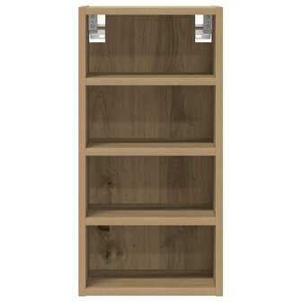 Hangkast Riga 30x29,5x60 cm bewerkt hout artisanaal eikenkleur 4