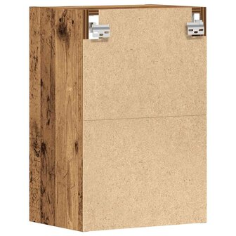 Hangkast Riga 40x29,5x60 cm bewerkt hout oud houtkleurig 6