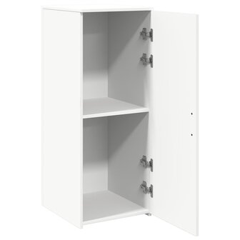 Opbergkast 40x45x103,5 cm bewerkt hout wit 4