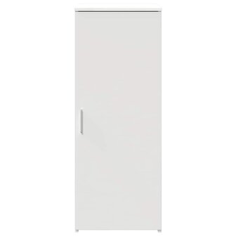 Opbergkast 40x45x103,5 cm bewerkt hout wit 5