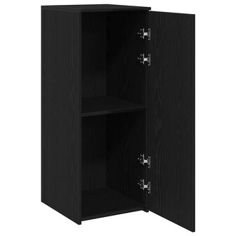 Opbergkast 40x45x103,5 cm bewerkt hout zwart 4