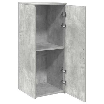 Opbergkast 40x45x103,5 cm bewerkt hout betongrijs 4