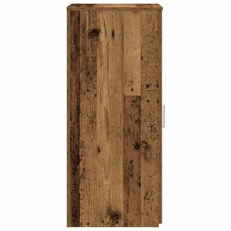 Opbergkast 40x45x103,5 cm bewerkt hout oud houtkleurig 6