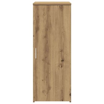 Opbergkast 40x45x103,5 cm bewerkt hout artisanaal eikenkleur 5