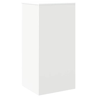 Opbergkast 50x45x103,5 cm bewerkt hout wit 7