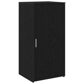 Opbergkast 50x45x103,5 cm bewerkt hout zwart 2