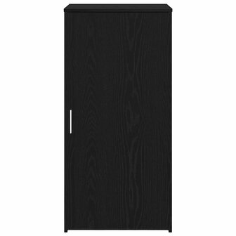 Opbergkast 50x45x103,5 cm bewerkt hout zwart 4