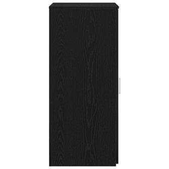 Opbergkast 50x45x103,5 cm bewerkt hout zwart 5