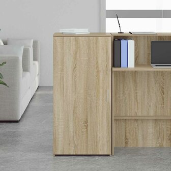 Opbergkast 50x45x103,5 cm bewerkt hout sonoma eikenkleurig 3