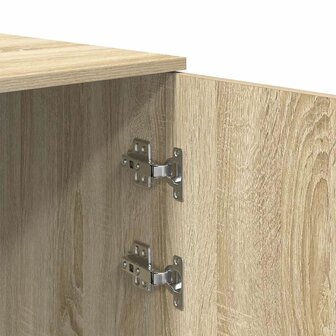 Opbergkast 50x45x103,5 cm bewerkt hout sonoma eikenkleurig 8