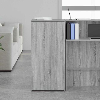Opbergkast 50x45x103,5 cm bewerkt hout grijs sonoma eikenkleur 3