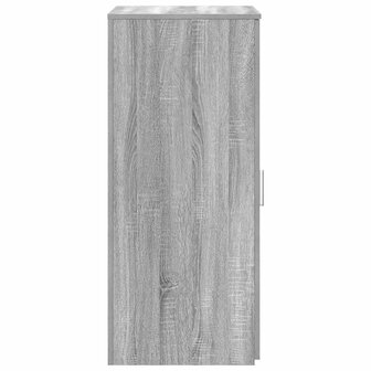 Opbergkast 50x45x103,5 cm bewerkt hout grijs sonoma eikenkleur 5