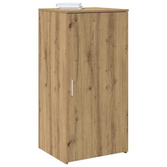 Opbergkast 50x45x103,5 cm bewerkt hout artisanaal eikenkleur 1