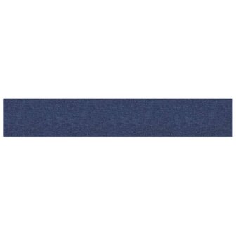 Wandpanelen 12 st 1,62 m&sup2; 90x15 cm stof blauw 3