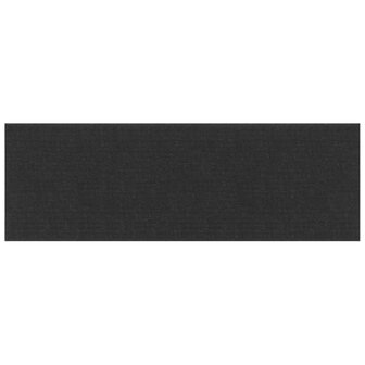 Wandpanelen 12 st 3,24 m&sup2; 90x30 cm stof zwart 3