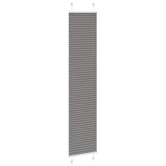 Pliss&eacute; rolgordijn 45x200 cm stofbreedte 44,4 cm antraciet 3