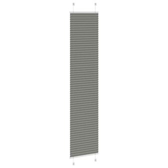 Pliss&eacute; rolgordijn 45x200 cm stofbreedte 44,4 cm antraciet 4