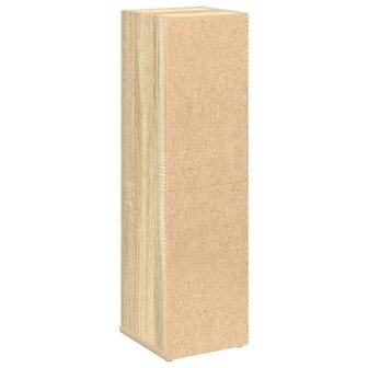 Badkamerkast met rolhouder 20,5x22x72 cm sonoma eikenkleurig 7