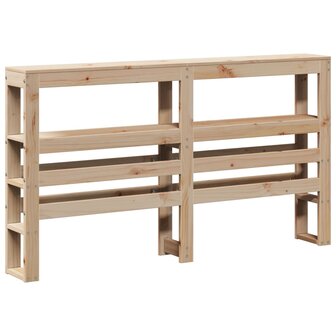Seniorenbed met hoofdbord massief grenenhout 120x190 cm 8