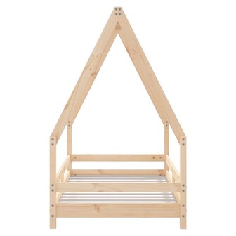 Kinderbedframe 80x160 cm massief grenenhout 4