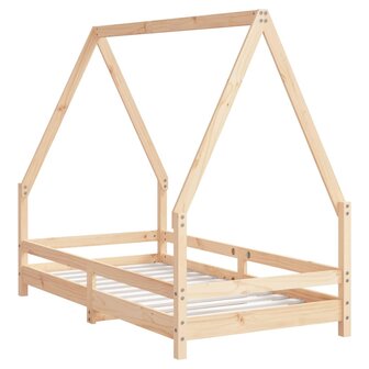 Kinderbedframe 80x160 cm massief grenenhout 6