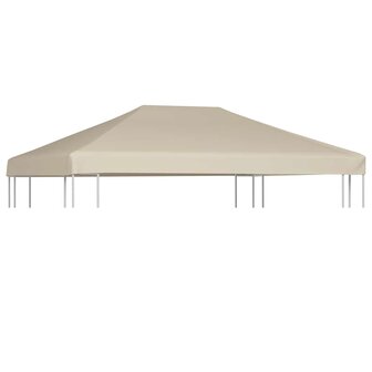 Prieeldak 310 g/m&sup2; 4x3 m beige 1