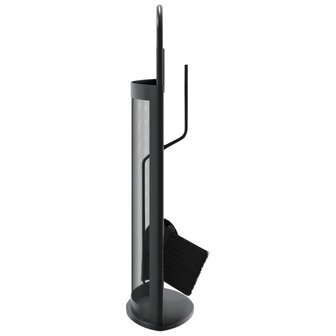 5-delige Haardset 23x15x66 cm staal 5