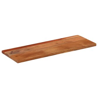 Tafelblad rechthoekig 70x20x2,5 cm massief acaciahout 2