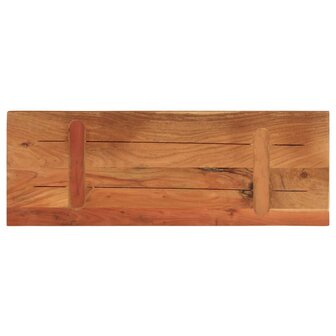 Tafelblad rechthoekig 70x20x2,5 cm massief acaciahout 4
