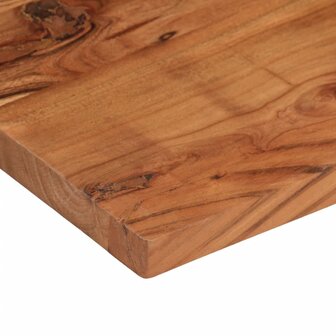 Tafelblad rechthoekig 70x20x2,5 cm massief acaciahout 5