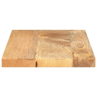 Tafelblad rechthoekig 60x20x3,8 cm massief mangohout 4