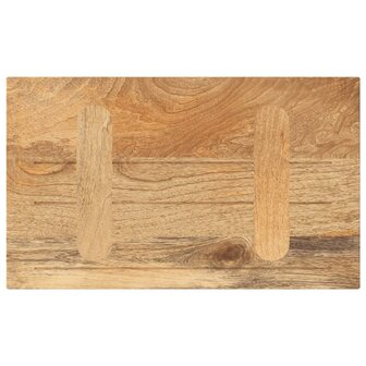 Tafelblad rechthoekig 60x20x3,8 cm massief mangohout 5