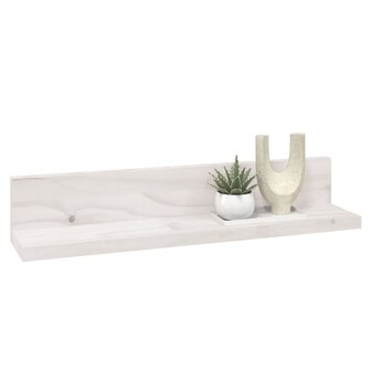 Wandkasten 2 st 50x11x9 cm massief grenenhout wit 6