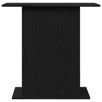 Aquariumstandaard 75x36x72,5 cm bewerkt hout zwart eikenkleurig 5