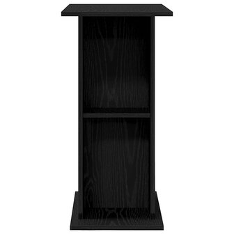 Aquariumstandaard 75x36x72,5 cm bewerkt hout zwart eikenkleurig 6