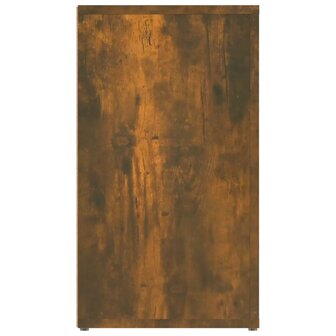 Dressoir 80x30x54 cm bewerkt hout gerookt eikenkleurig 6