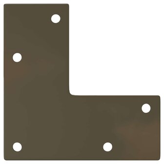 Salontafelpoten conische vorm 4 st 42-43 cm staal naturel 7