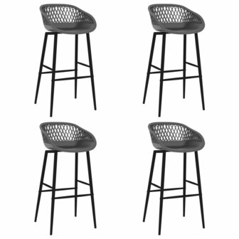 5-delige Barset wit en grijs 6