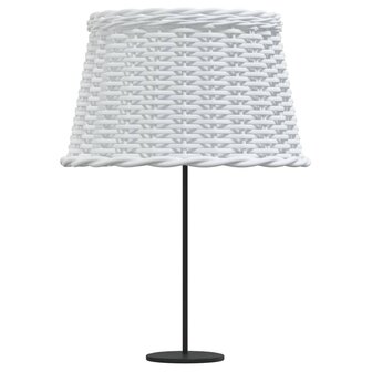 Lampenkap &Oslash;45x28 cm wicker wit 4